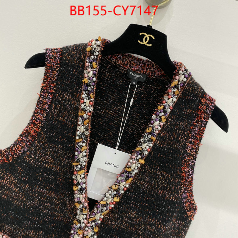 Clothing-Chanel quality aaaaa replica ID: CY7147 $: 155USD