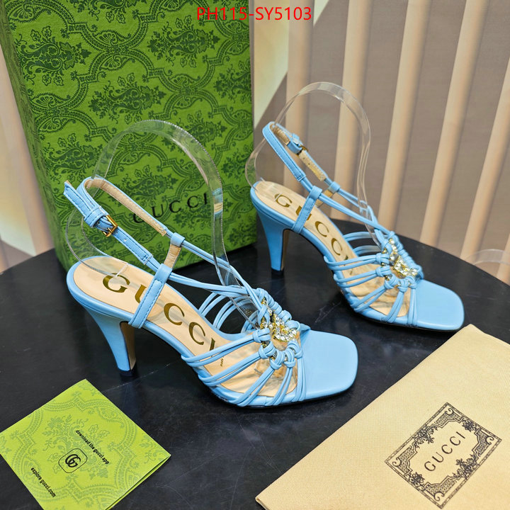 Women Shoes-Gucci where to buy replicas ID: SY5103 $: 115USD