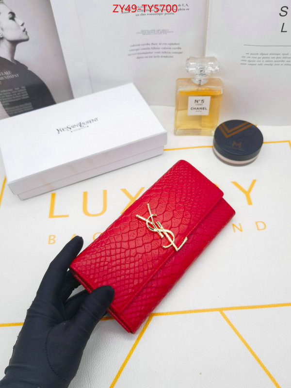 YSL Bags(4A)-Wallet- designer wholesale replica ID: TY5700 $: 49USD