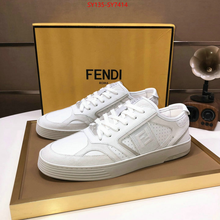 Men Shoes-Fendi fake aaaaa ID: SY7414 $: 135USD