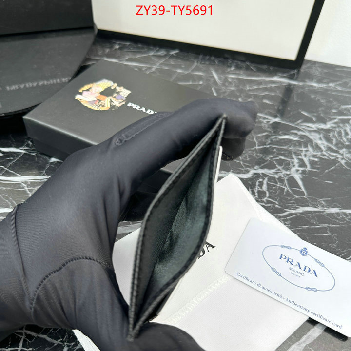 Prada Bags (4A)-Wallet 2023 perfect replica designer ID: TY5691 $: 39USD