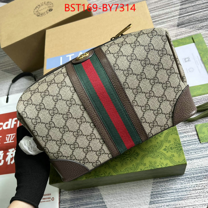 Gucci Bags(TOP)-Makeup bag- replica 2023 perfect luxury ID: BY7314 $: 169USD