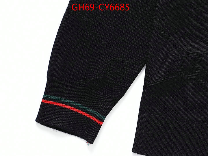 Clothing-Gucci cheap online best designer ID: CY6685 $: 69USD