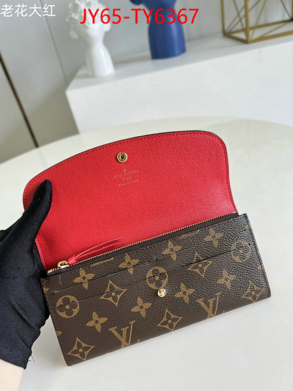 LV Bags(TOP)-Wallet copy aaaaa ID: TY6367 $: 65USD