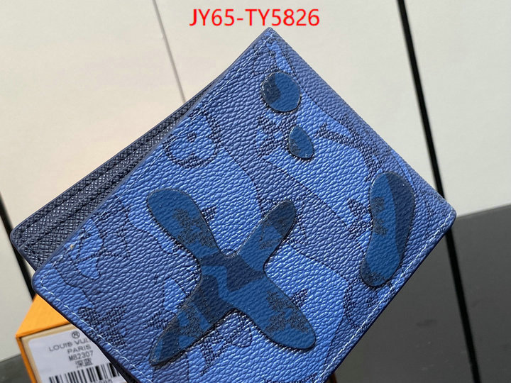 LV Bags(TOP)-Wallet replica every designer ID: TY5826 $: 65USD