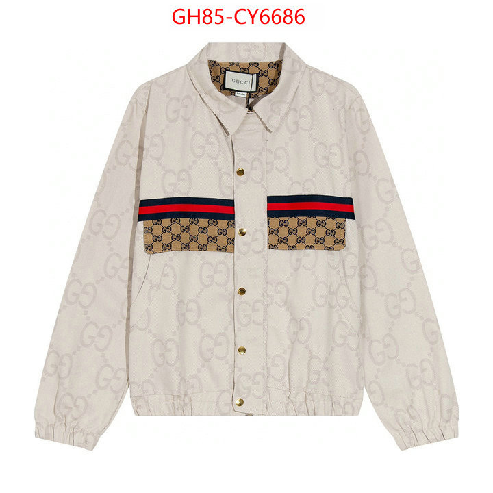 Clothing-Gucci buy the best replica ID: CY6686 $: 85USD
