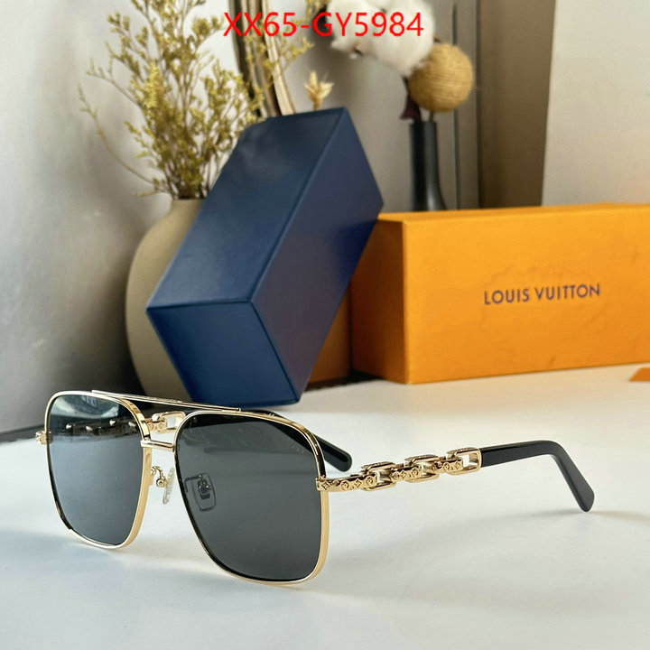 Glasses-LV replica 1:1 high quality ID: GY5984 $: 65USD