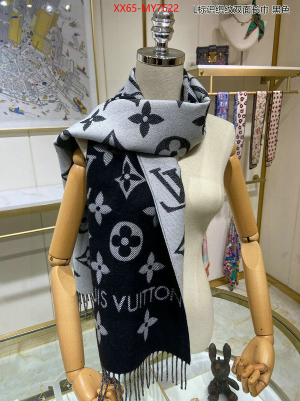 Scarf-LV top quality fake ID: MY7622 $: 65USD