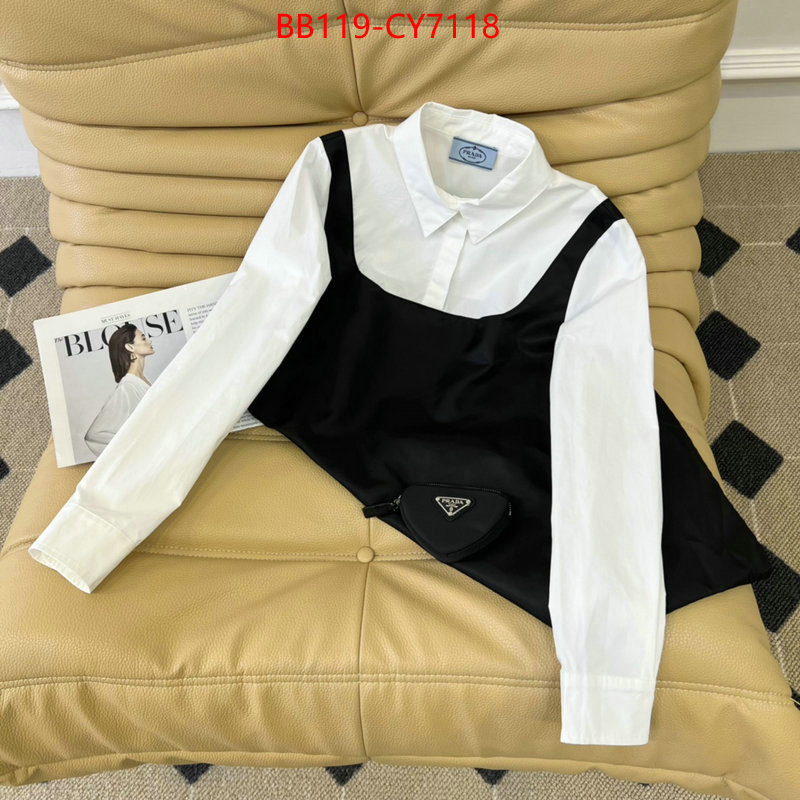 Clothing-Prada cheap ID: CY7118 $: 119USD