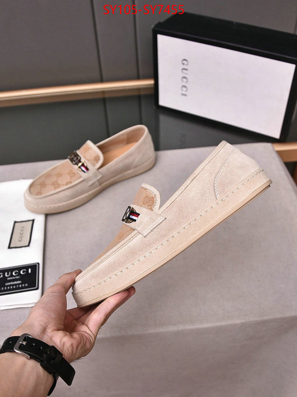 Men Shoes-Gucci high quality designer replica ID: SY7455 $: 105USD