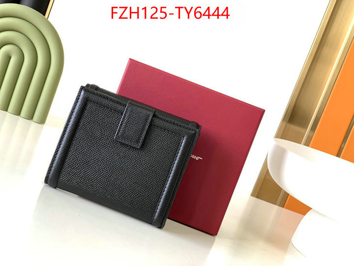 Ferragamo(TOP)-Wallet cheap replica designer ID: TY6444 $: 125USD