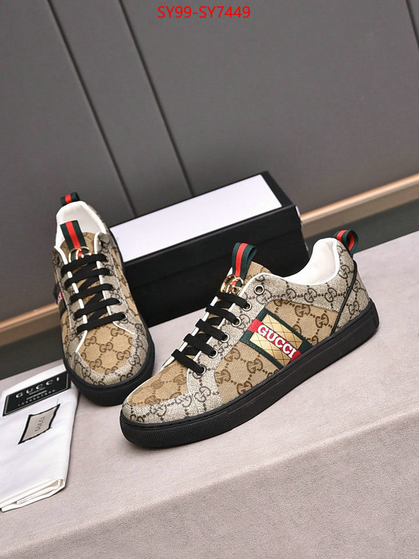 Men Shoes-Gucci where to buy high quality ID: SY7449 $: 99USD