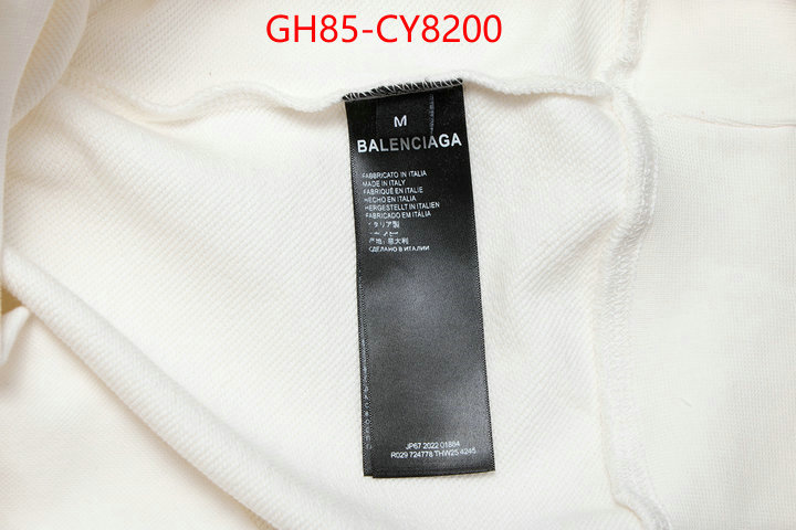 Clothing-Balenciaga sell online ID: CY8200 $: 85USD