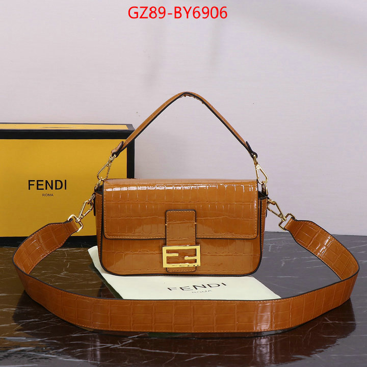 Fendi Bags(4A)-Baguette- where should i buy to receive ID: BY6906 $: 89USD