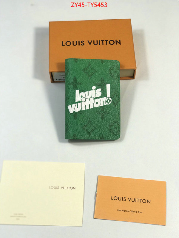 LV Bags(4A)-Wallet where to find best ID: TY5453 $: 45USD