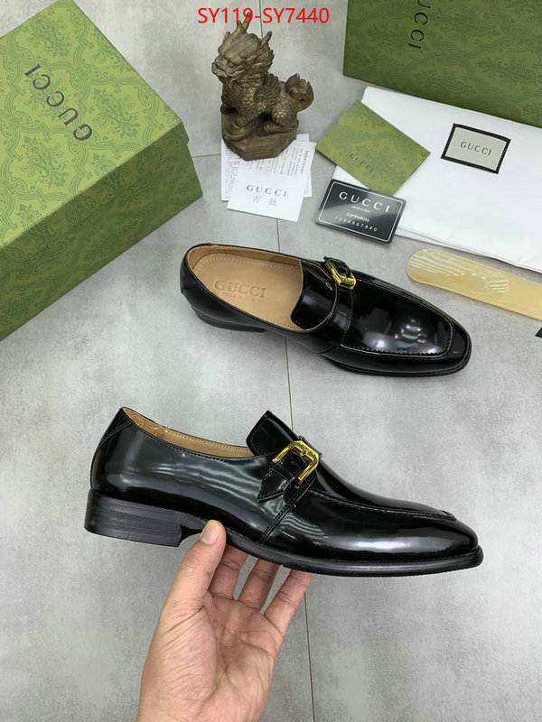 Men Shoes-Gucci mirror copy luxury ID: SY7440 $: 119USD