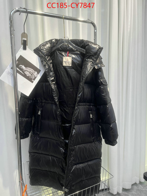 Down jacket Women-Moncler best replica quality ID: CY7847 $: 185USD