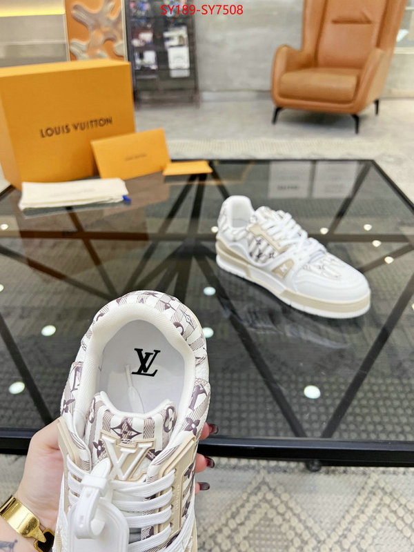 Men Shoes-LV first top ID: SY7508 $: 189USD