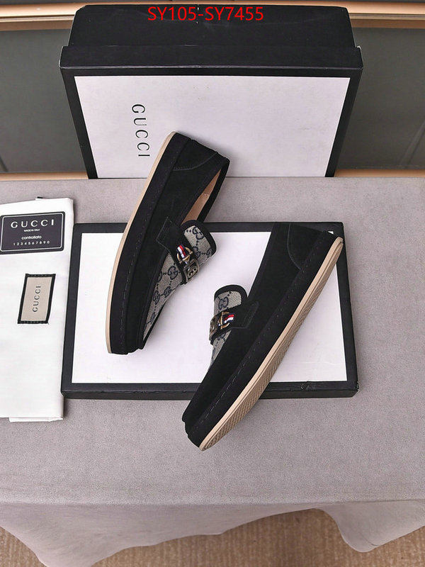 Men Shoes-Gucci high quality designer replica ID: SY7455 $: 105USD