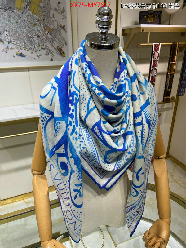 Scarf-LV high quality designer replica ID: MY7617 $: 75USD