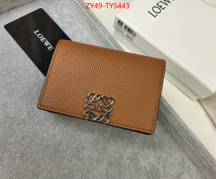 Loewe Bags(4A)-Wallet 1:1 replica wholesale ID: TY5443 $: 49USD