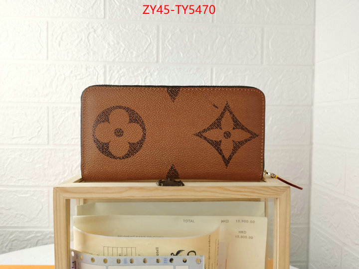 LV Bags(4A)-Wallet the best quality replica ID: TY5470 $: 45USD