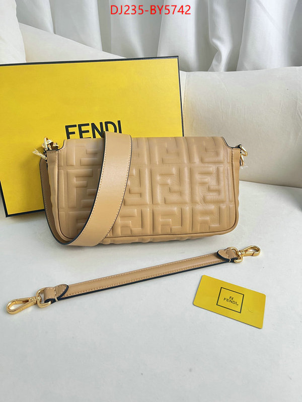 Fendi Bags(TOP)-Baguette find replica ID: BY5742 $: 235USD