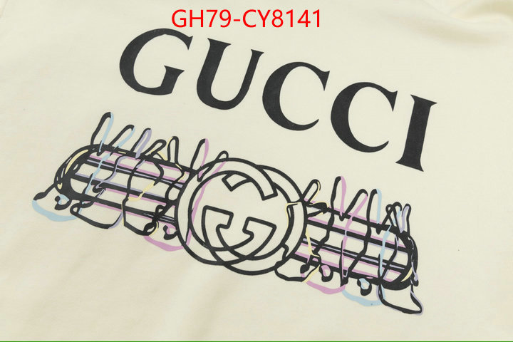 Clothing-Gucci buy luxury 2023 ID: CY8141 $: 79USD