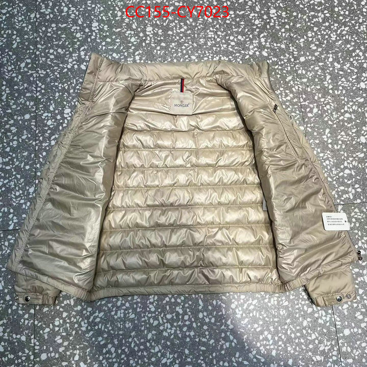 Down jacket Men-Moncler copy aaaaa ID: CY7023 $: 155USD