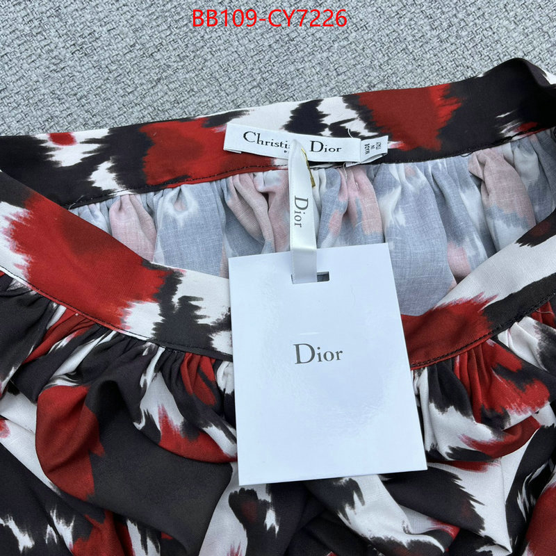 Clothing-Dior where can i buy the best 1:1 original ID: CY7226 $: 109USD