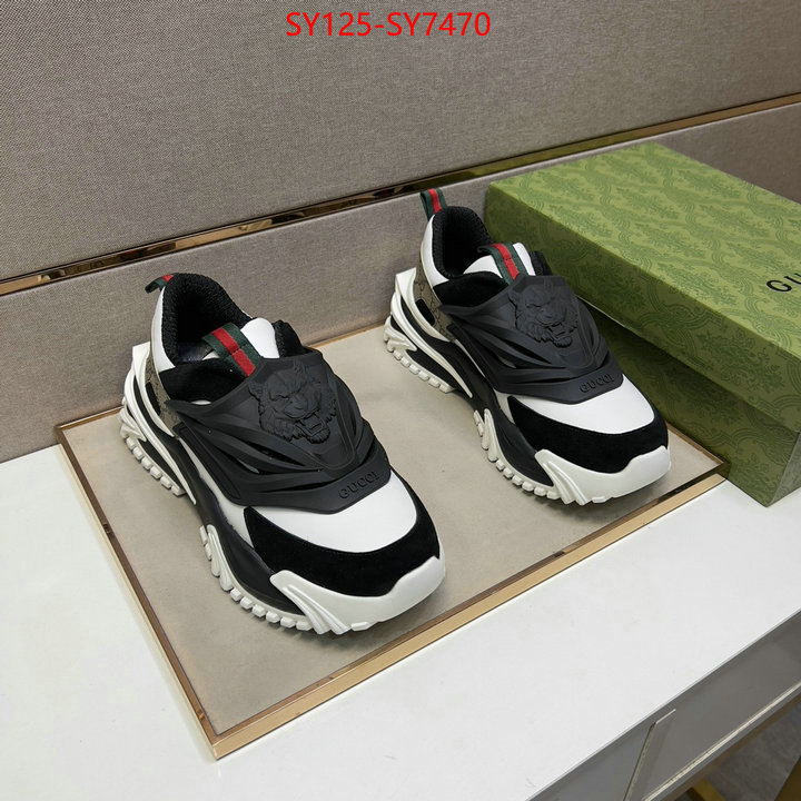 Men Shoes-Gucci best knockoff ID: SY7470 $: 125USD