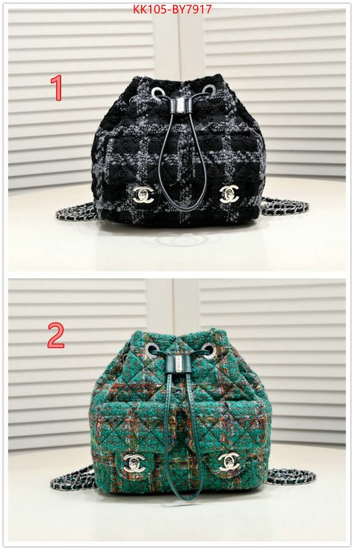 Chanel Bags(4A)-Backpack- high quality customize ID: BY7917 $: 105USD