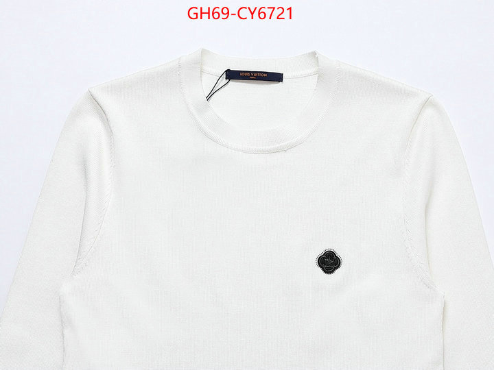 Clothing-LV quality aaaaa replica ID: CY6721 $: 69USD