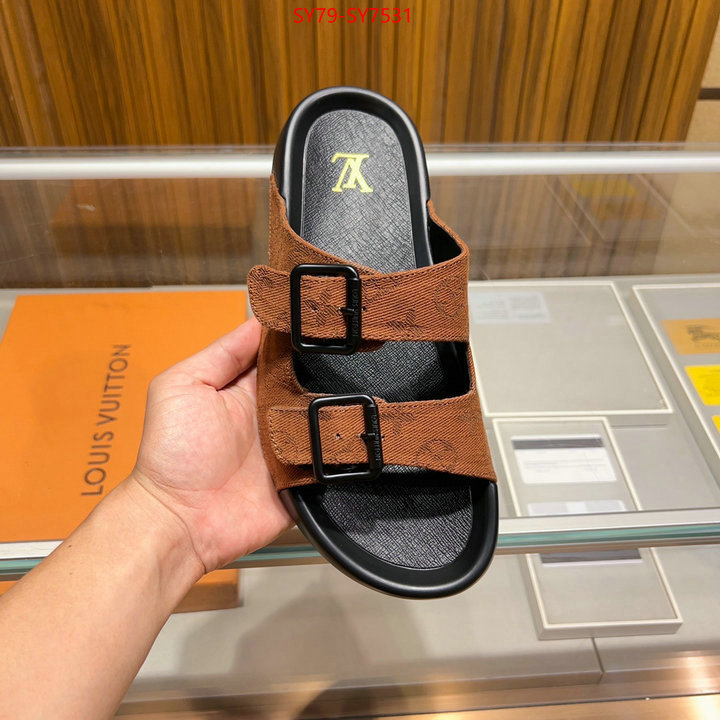 Men Shoes-LV quality replica ID: SY7531 $: 79USD