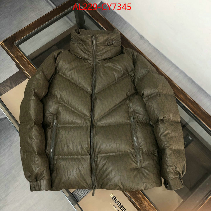 Down jacketMen-Dior we curate the best ID: CY7345 $: 229USD