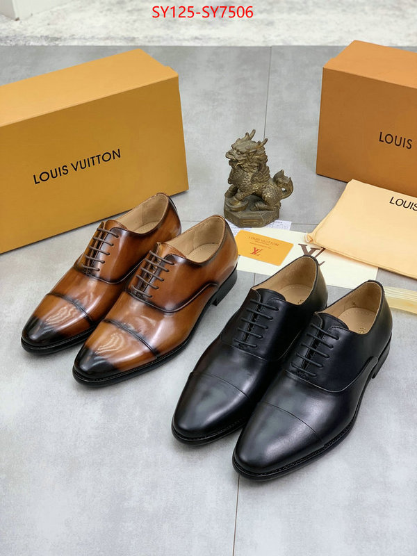 Men Shoes-LV buy top high quality replica ID: SY7506 $: 125USD