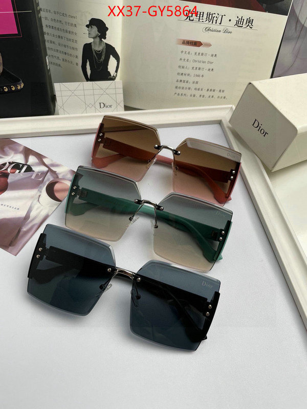 Glasses-Dior 1:1 replica wholesale ID: GY5864 $: 37USD