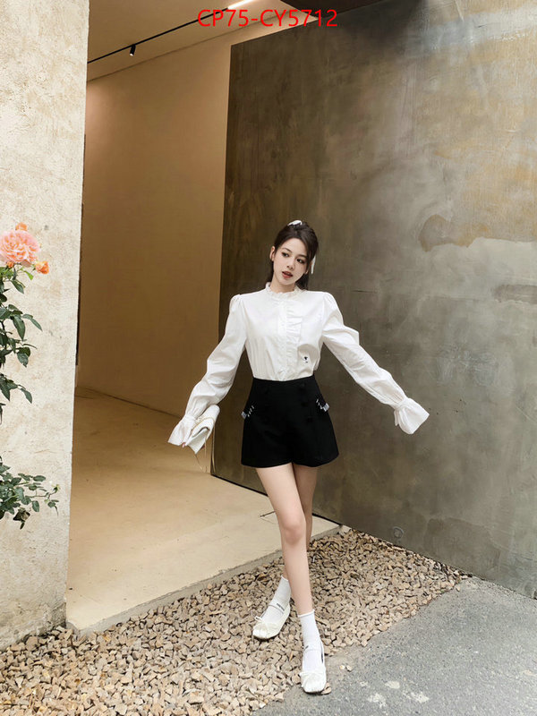 Clothing-Dior what is a counter quality ID: CY5712 $: 75USD