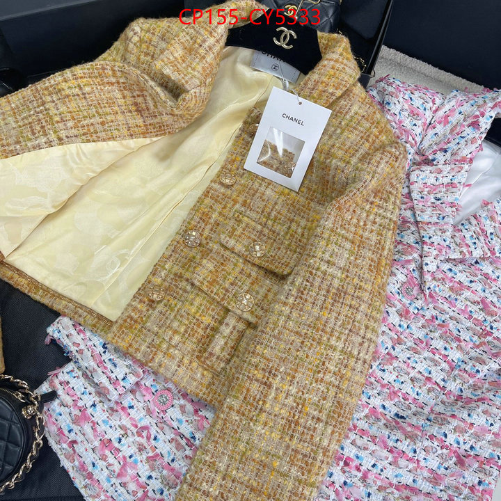 Clothing-Chanel where can i find ID: CY5333 $: 155USD