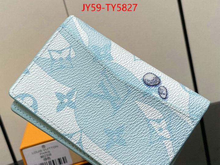 LV Bags(TOP)-Wallet highest product quality ID: TY5827 $: 59USD