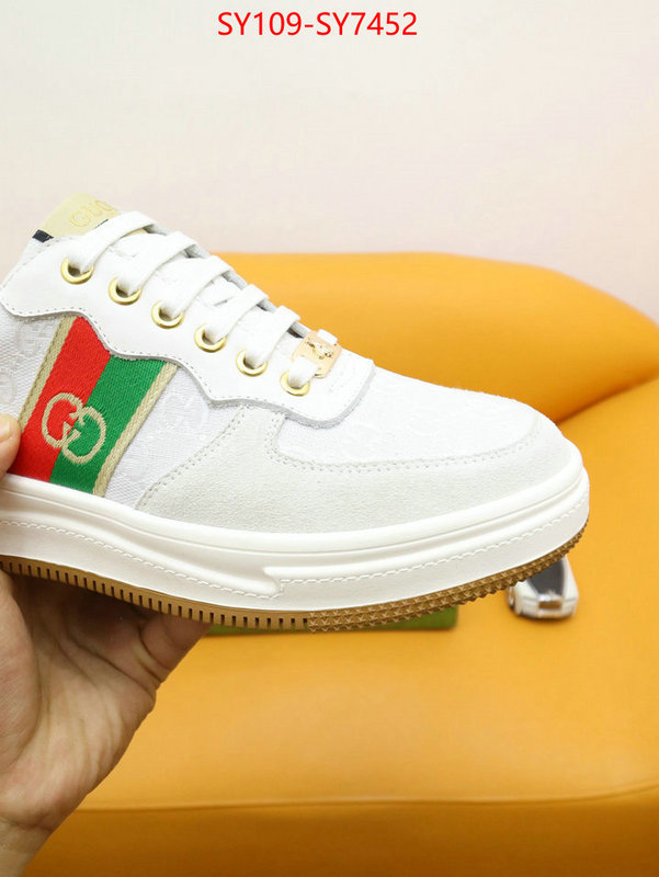 Men Shoes-Gucci fake cheap best online ID: SY7452 $: 109USD