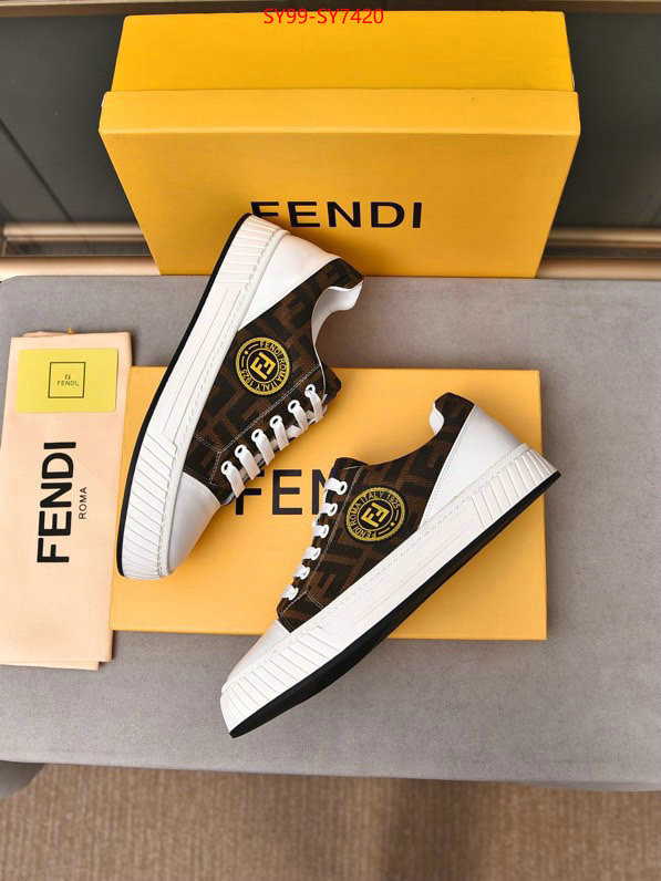 Men Shoes-Fendi top brands like ID: SY7420 $: 99USD