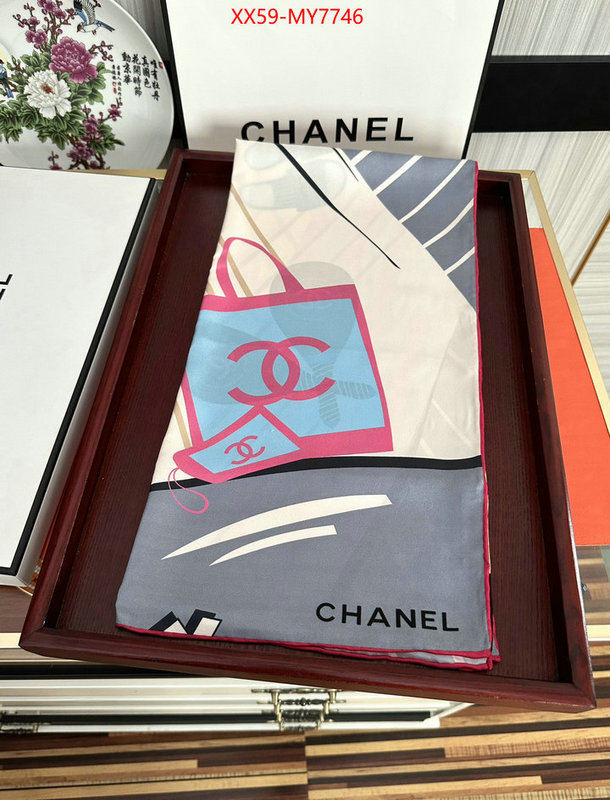 Scarf-Chanel best quality fake ID: MY7746 $: 59USD