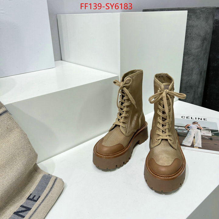 Women Shoes-Boots new designer replica ID: SY6183 $: 139USD