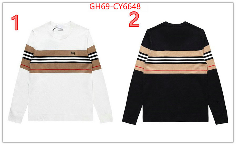 Clothing-Burberry cheap ID: CY6648 $: 69USD