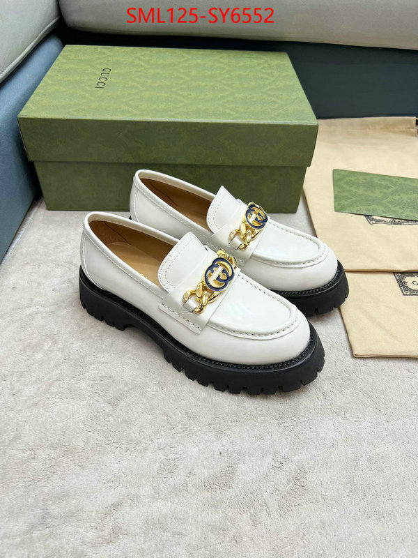 Women Shoes-Gucci where quality designer replica ID: SY6552 $: 125USD