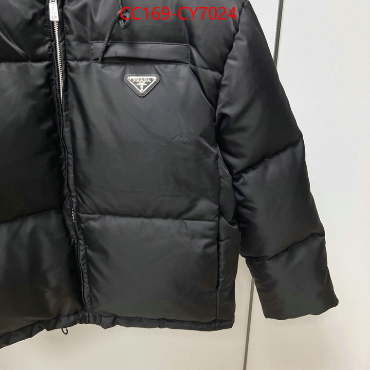 Down jacket Women-Prada designer fake ID: CY7024 $: 169USD