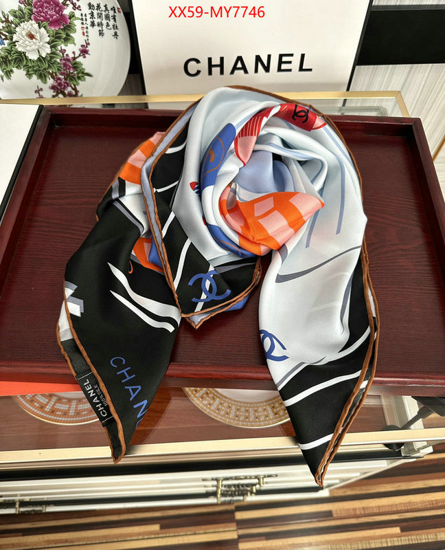 Scarf-Chanel best quality fake ID: MY7746 $: 59USD