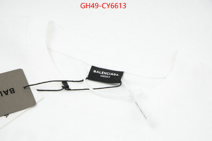 Clothing-Balenciaga high quality happy copy ID: CY6613 $: 49USD