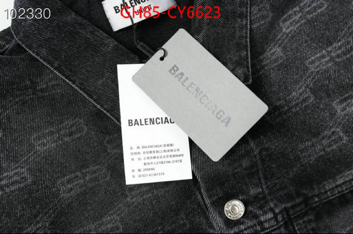 Clothing-Balenciaga same as original ID: CY6623 $: 85USD